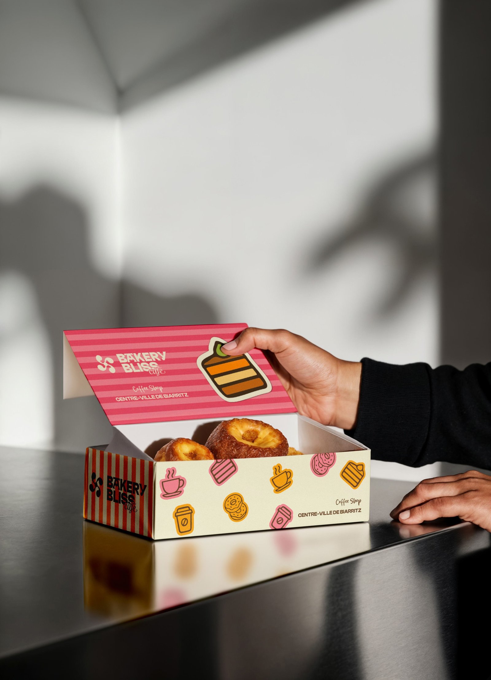 Packaging du sac Bakery Bliss Café