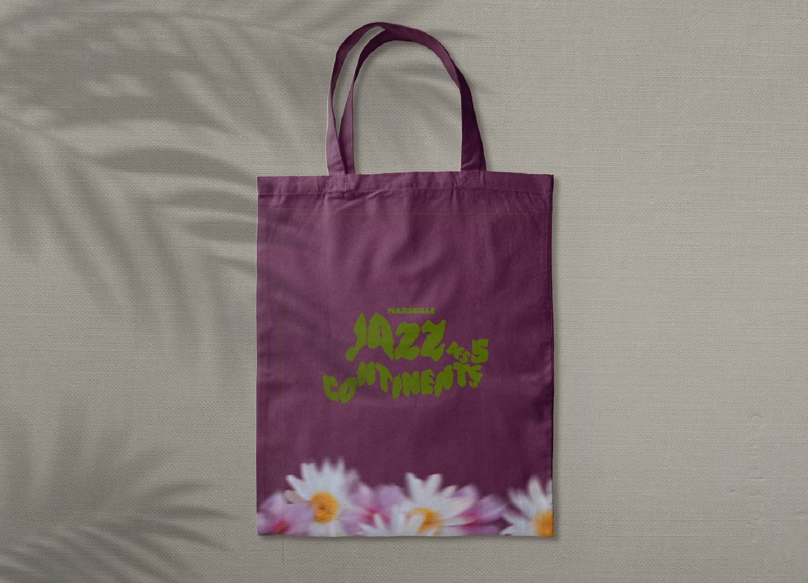 Tote bag Jazz des Cinq Continents