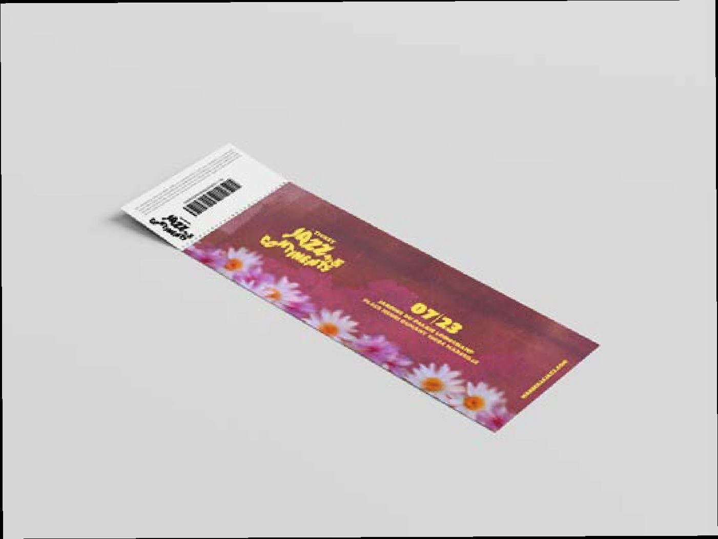 Ticket Jazz des Cinq Continents